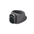 Grey cloth hand massager with Type-C charging port for wrist, ankle, knee, and neck physiotherapy