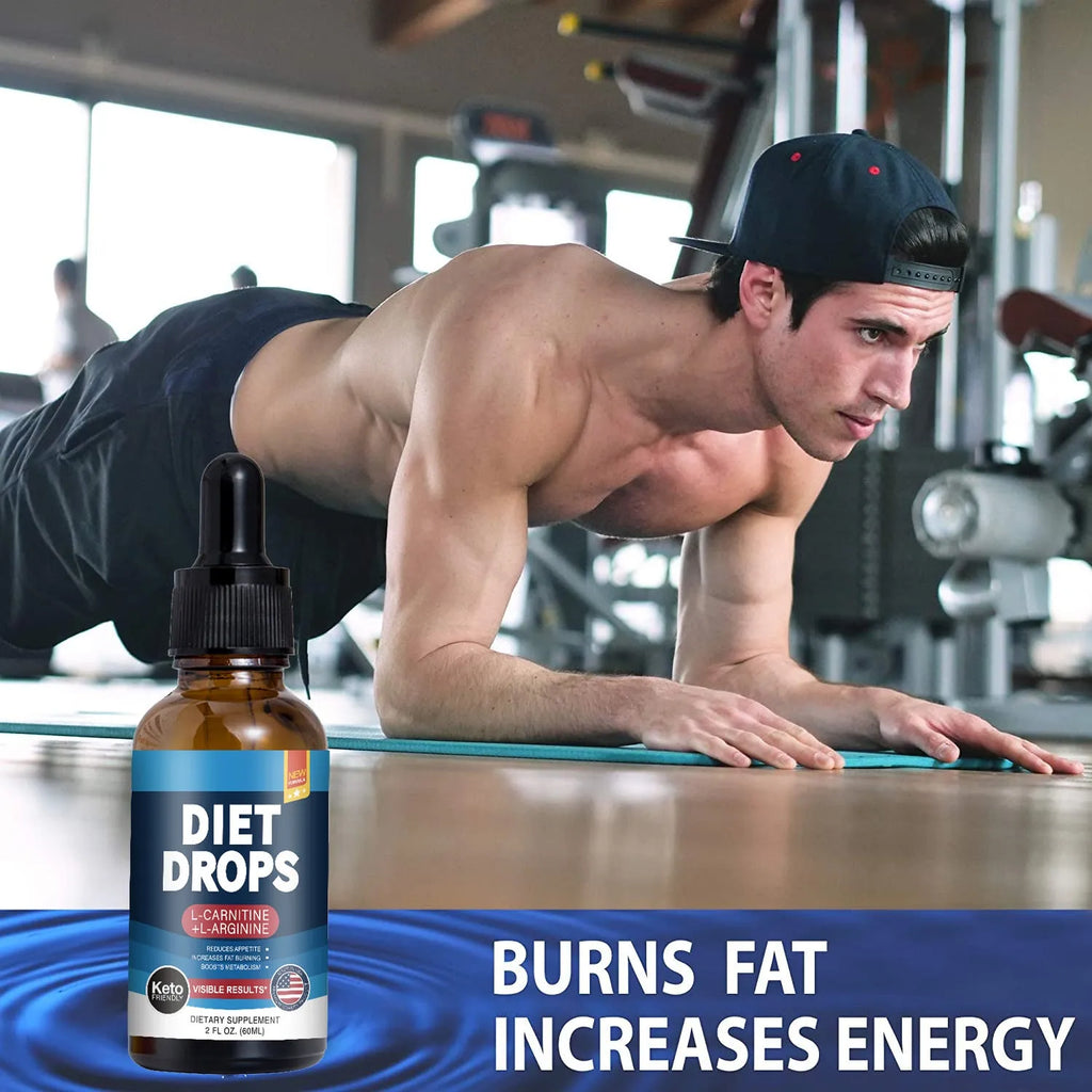 60ml bottle of ketone drops nutritional supplement requiring refrigeration storage