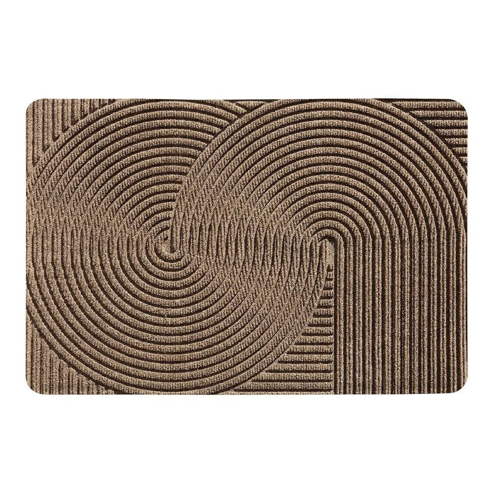 Alien shape diatom mud entrance carpet with cartoon anime pattern measuring 60x90cm