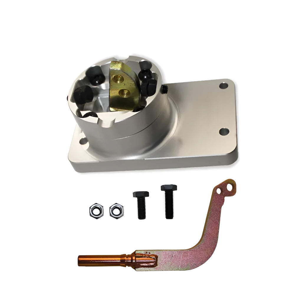 Silver aluminium alloy short shift gear lever kit for Horton model cars