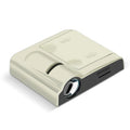 ABS plastic car projection radium lamp with universal fit in black or beige colour options