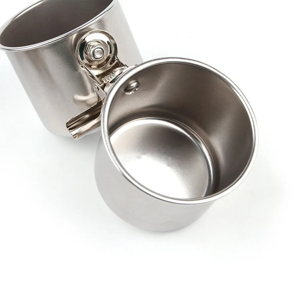 Stainless steel birdcage feeder in natural colour, shown in small, medium, and large sizes