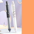 0.5mm automatic pencil with soft cloud grip in black and white colour options