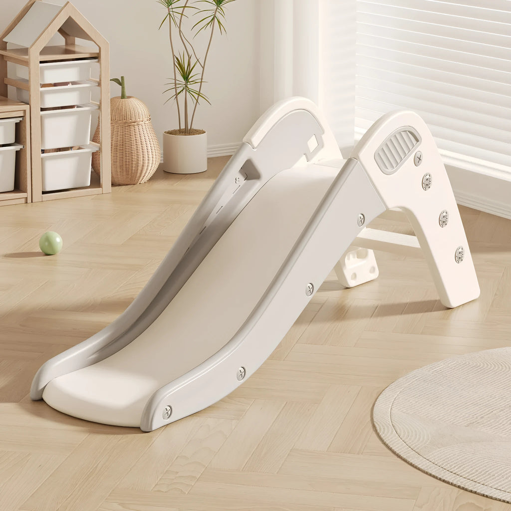 Small plastic baby slide in blue for children under 3 years old