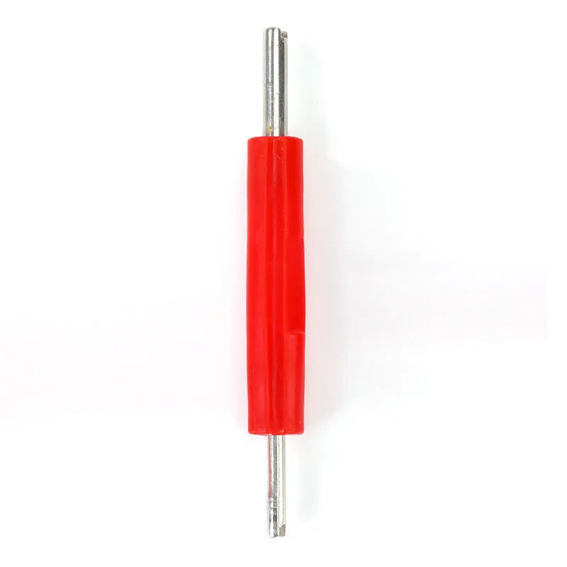Single-head aluminium alloy twist valve wrench showing three colour style options