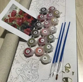 DIY drawing digital suite canvas machine print 40x50cm Kz918 style wall art