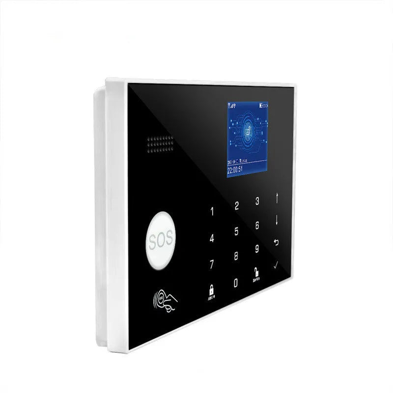ER G30 intelligent WiFi and GSM burglar alarm host unit for wireless home security systems.