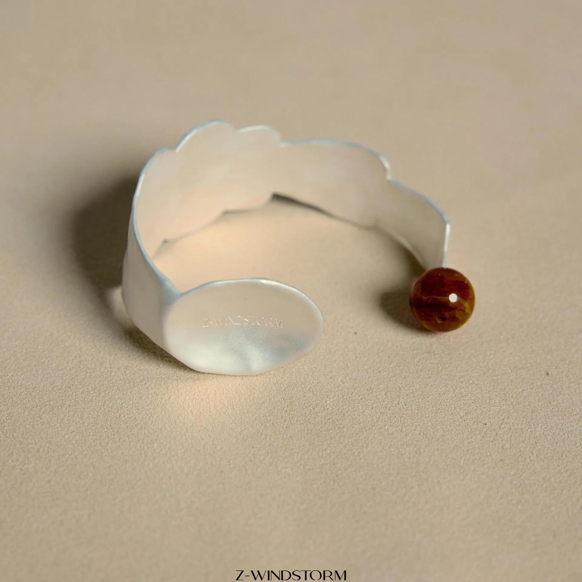 Alloy electroplated ring and bracelet set with diamond design, small round spoon shape