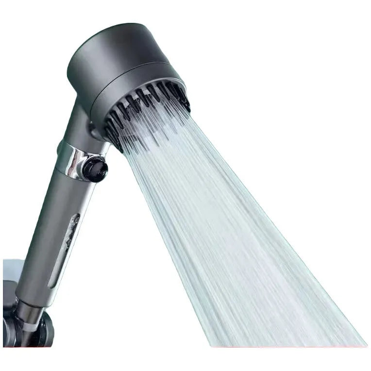 Portable Strong Boost shower head with third gear adjustment and modern design
