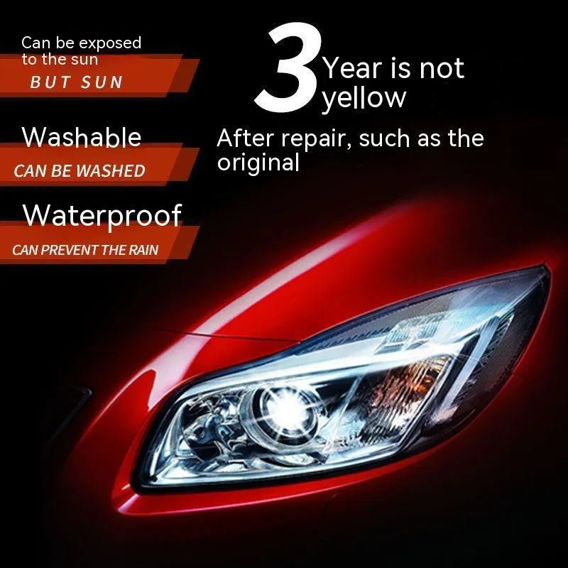 100 ml bottle of car headlight renovation repairing liquid for plastic lenses