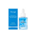 Hyaluronic Multi Peptide Serum 30ml bottle with dropper on white background