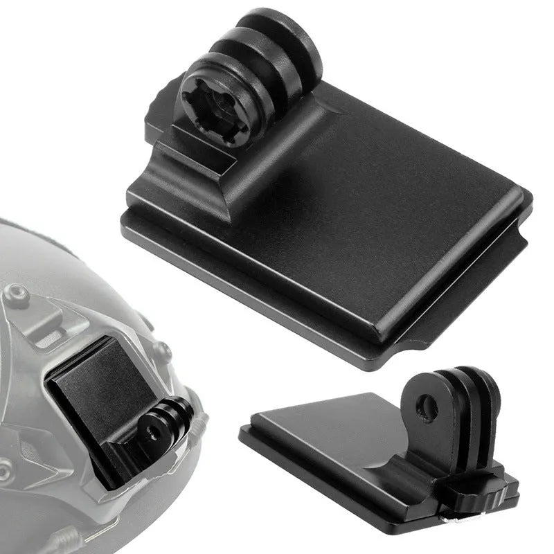 Universal Shadow Stone camera riding helmet holder in classic colour made from aluminium alloy