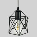 American country decorative lights with iron shade in multiple head configurations