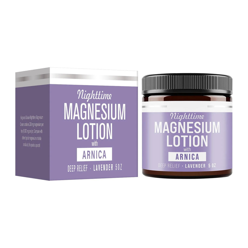 150ml magnesium body butter cream jar with shea butter and grape seed oil