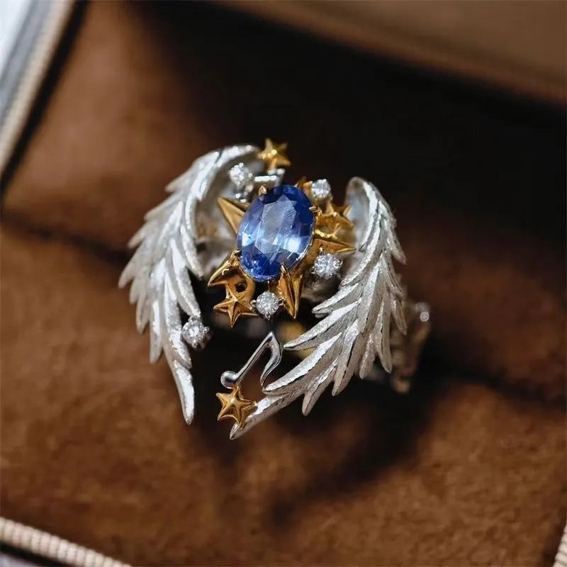 Open mouth adjustable geometry ring with alloy construction and oiling treatment finish