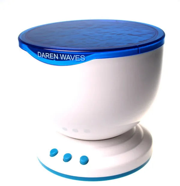 Blue ocean projection lamp with DLP trapezoidal correction for ceiling mounting in children's rooms