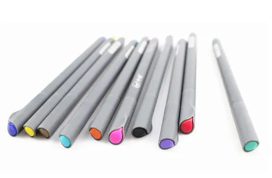 Hook line pen set with 0.38mm stroke for architectural drafting and technical drawing