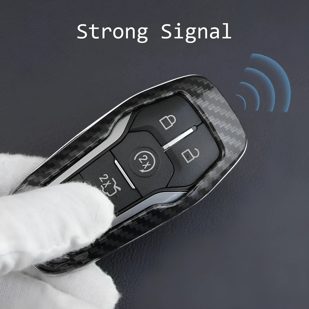 Plastic protective shell for car key remote with single shell design and buckle option
