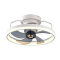 500mm diameter overhead fan lamp with integrated light in modern simple design