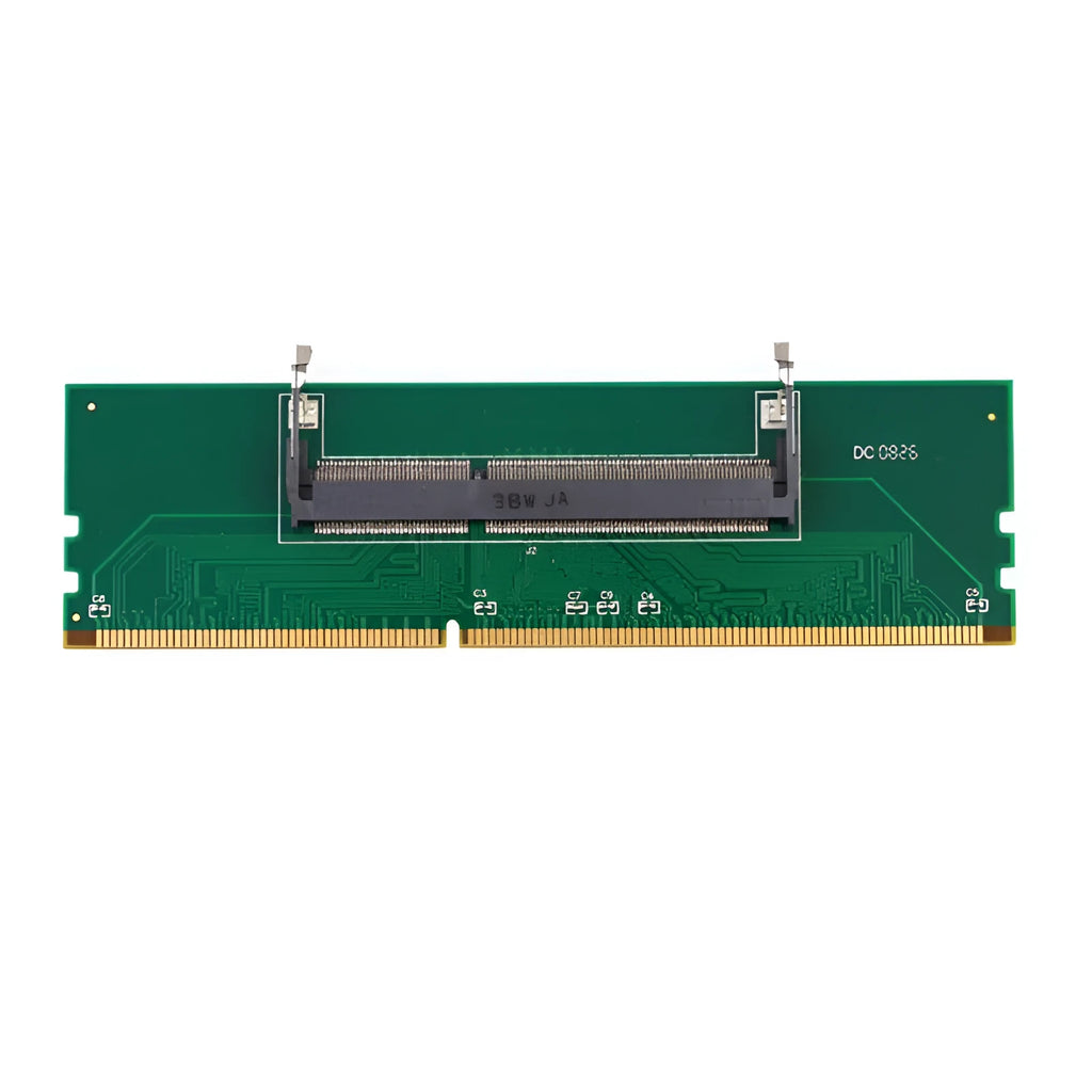 DDR4 laptop to desktop memory adapter card with electrostatic bag packaging