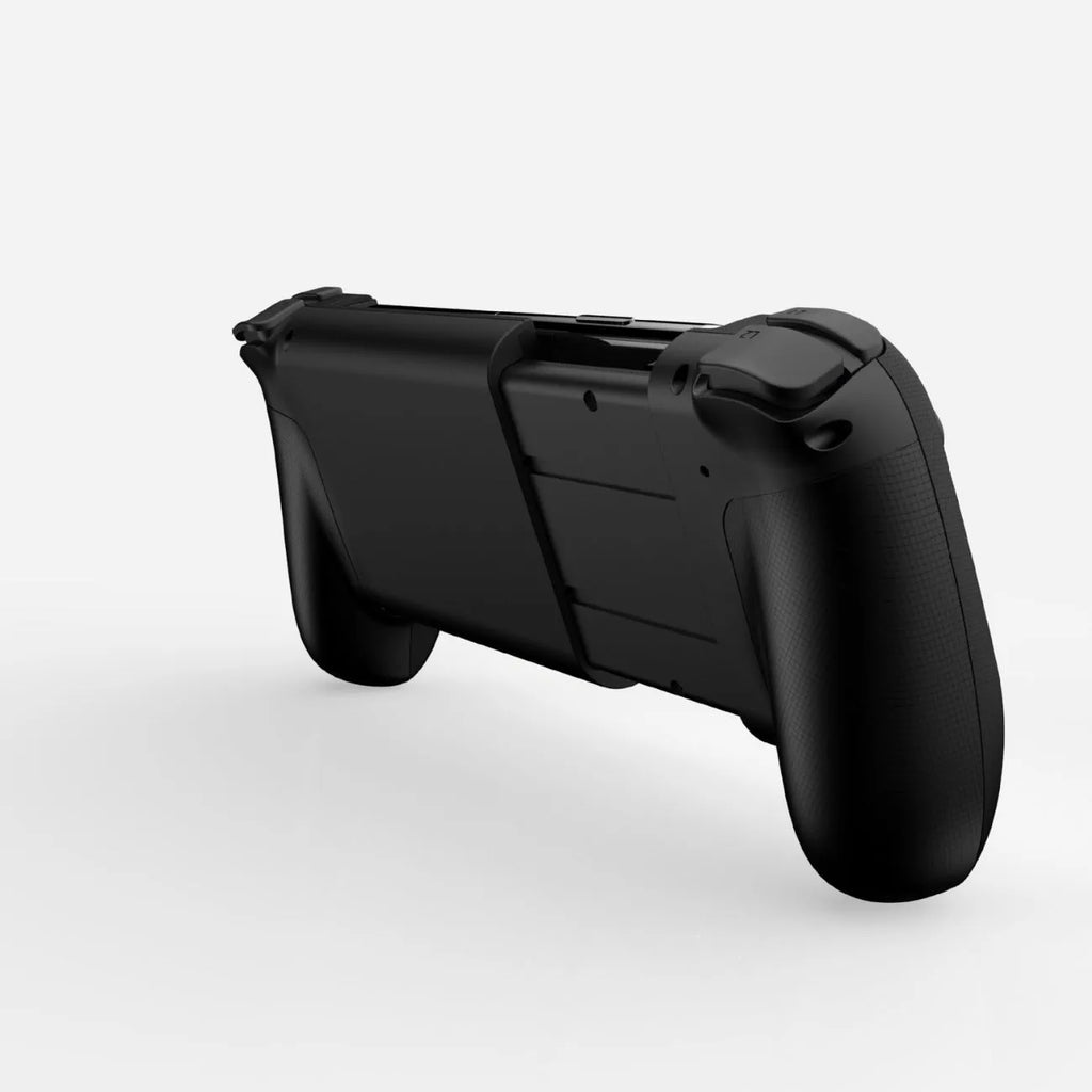 Bluetooth wireless mobile game controller with stretching handle for smartphones