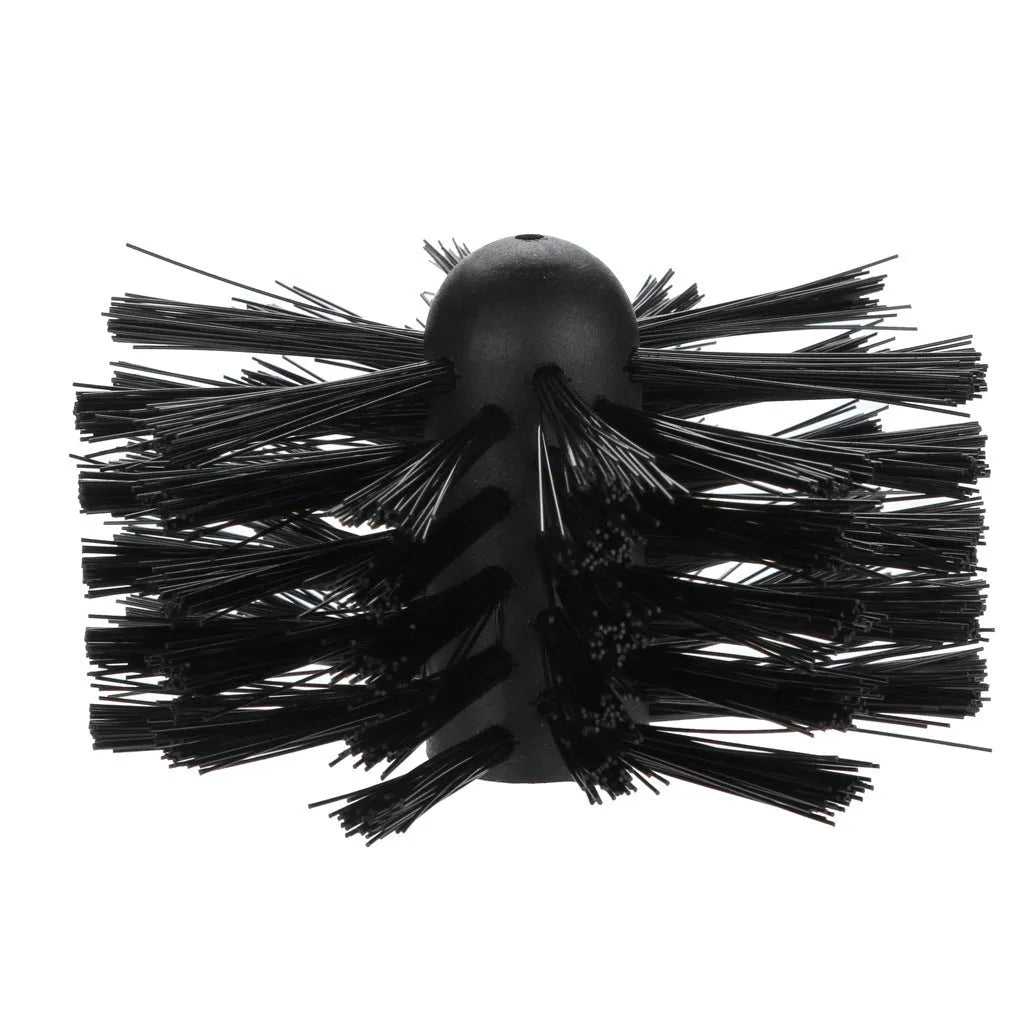 600mm flexible chimney cleaning brush with nylon bristles for dryer pipes and range hoods