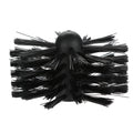 600mm flexible chimney cleaning brush with nylon bristles for dryer pipes and range hoods