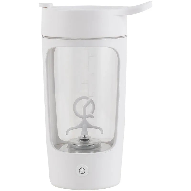 Portable USB rechargeable blender with 650ml mixing cup in blue colour