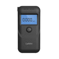 Black household alcohol breath tester with LED indicators, model HD-JJCSY01
