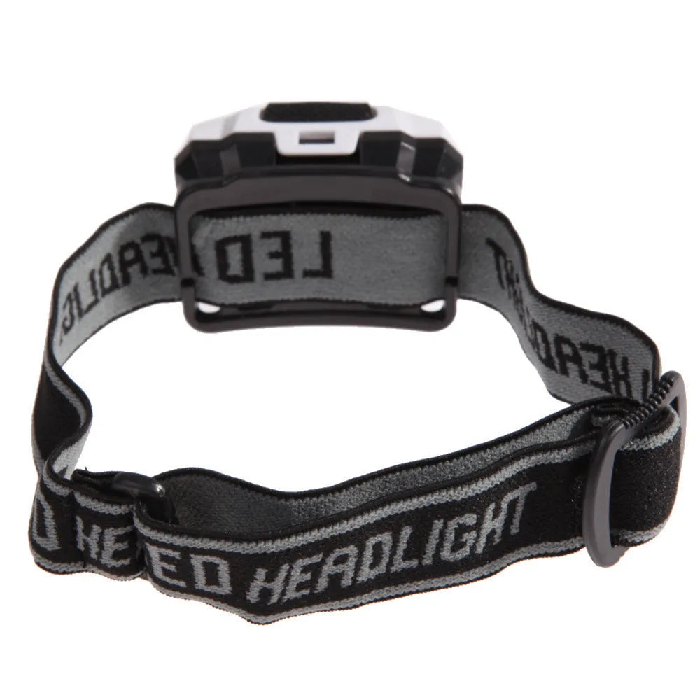 Cateye 2 generation headlight with 3W white and red LEDs in black, waterproof for outdoor use