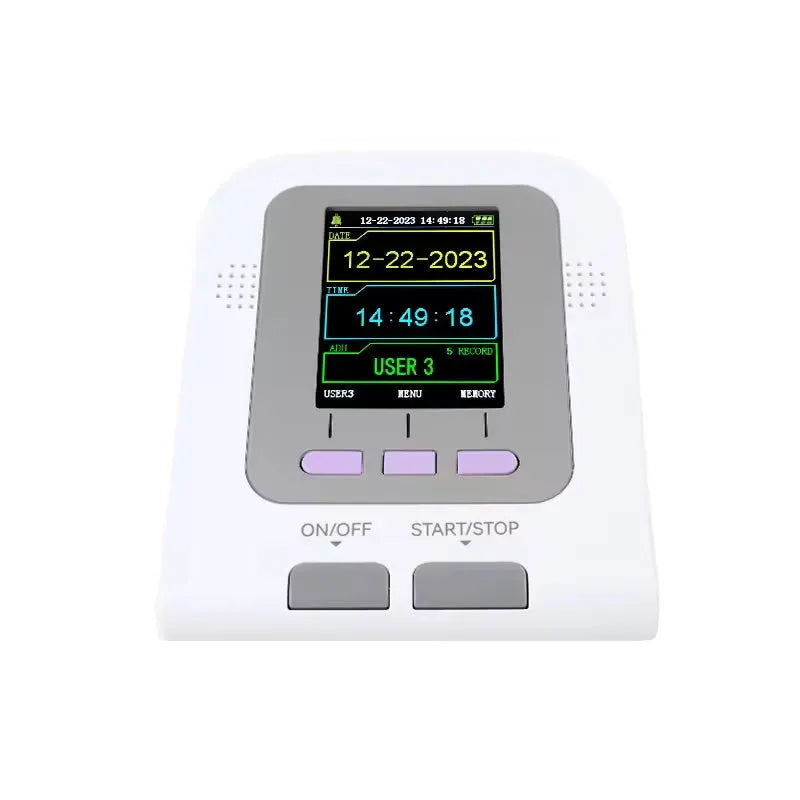 CONTEC08A-VET veterinary digital blood pressure monitor unit with colour screen and cuff
