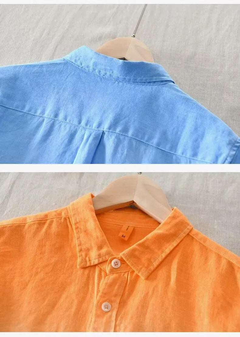 Casual loose-fitting slim top coat for teenagers in dark blue, light blue, or yellow colour.