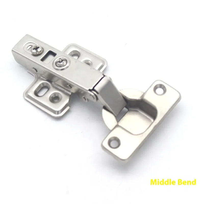Cold rolled steel hydraulic damping hinge with nickel plating for cabinets and wardrobes