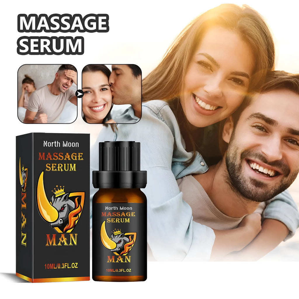 10ml men's body care essential oil bottle for external massage with endurance vitality properties