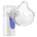 Columnar-shaped plastic handheld nebuliser spray machine with USB connection cable