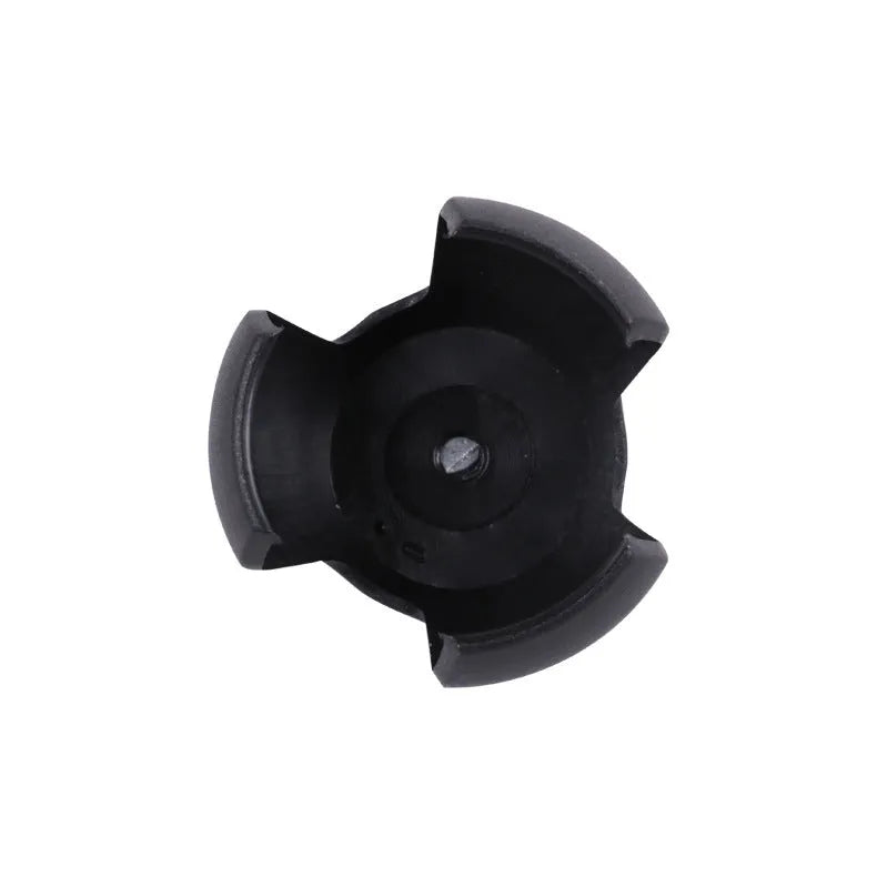 Black golf ball picking device with clip, 60g, on a putter