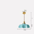 Medieval brass flower bud chandelier with cream finish and glass shade, showing height adjustment.