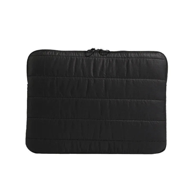 Canvas laptop tablet case in solid colour with anti-theft storage for 13 inch computers
