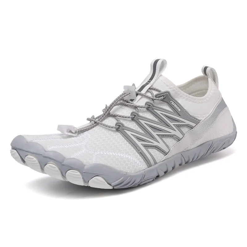 Lightweight non-slip indoor training sneakers in five colour options with mesh lining