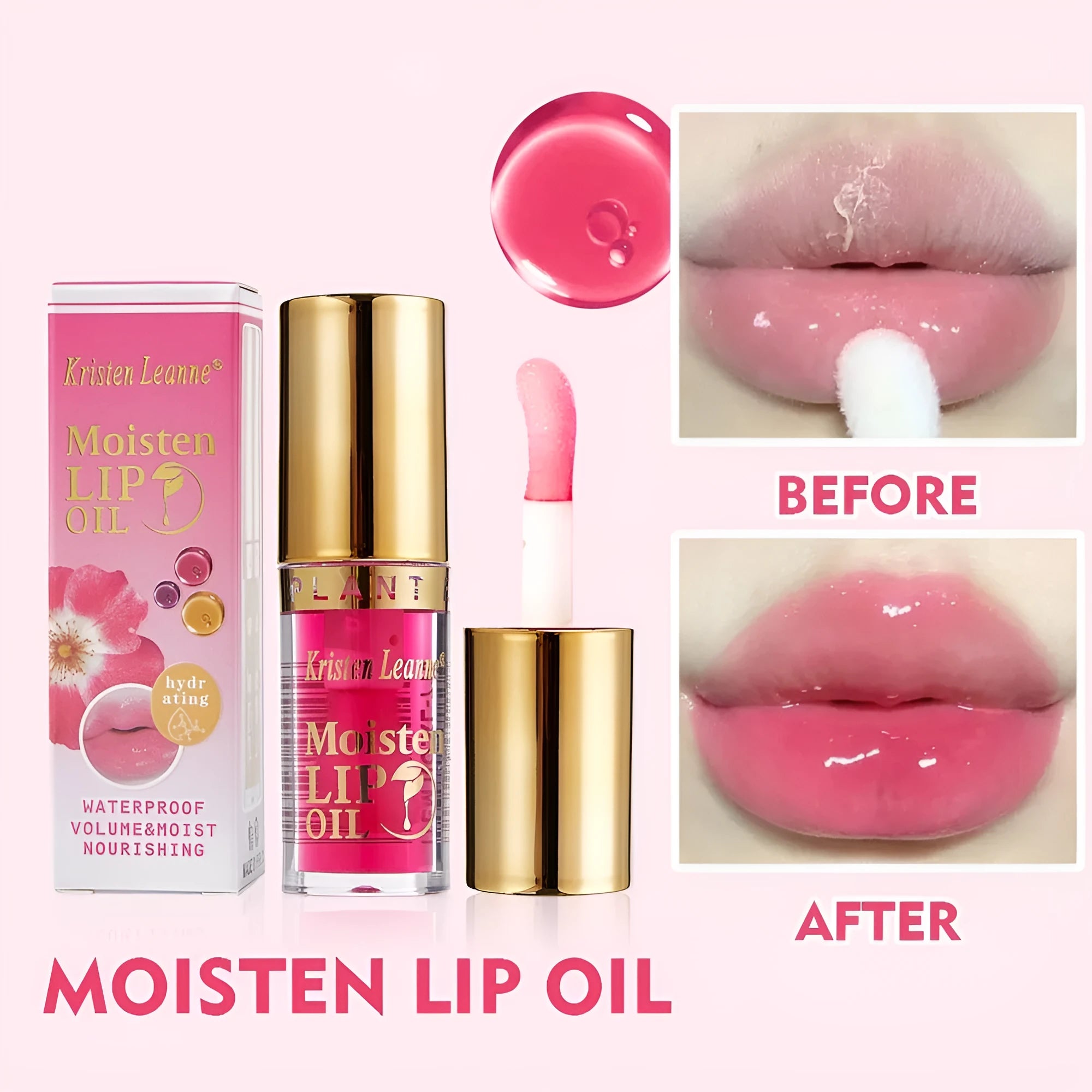 A twist-up bullet lipstick in a case, representing the 3 ml moisturising and nourishing lipstick available in colour sets.