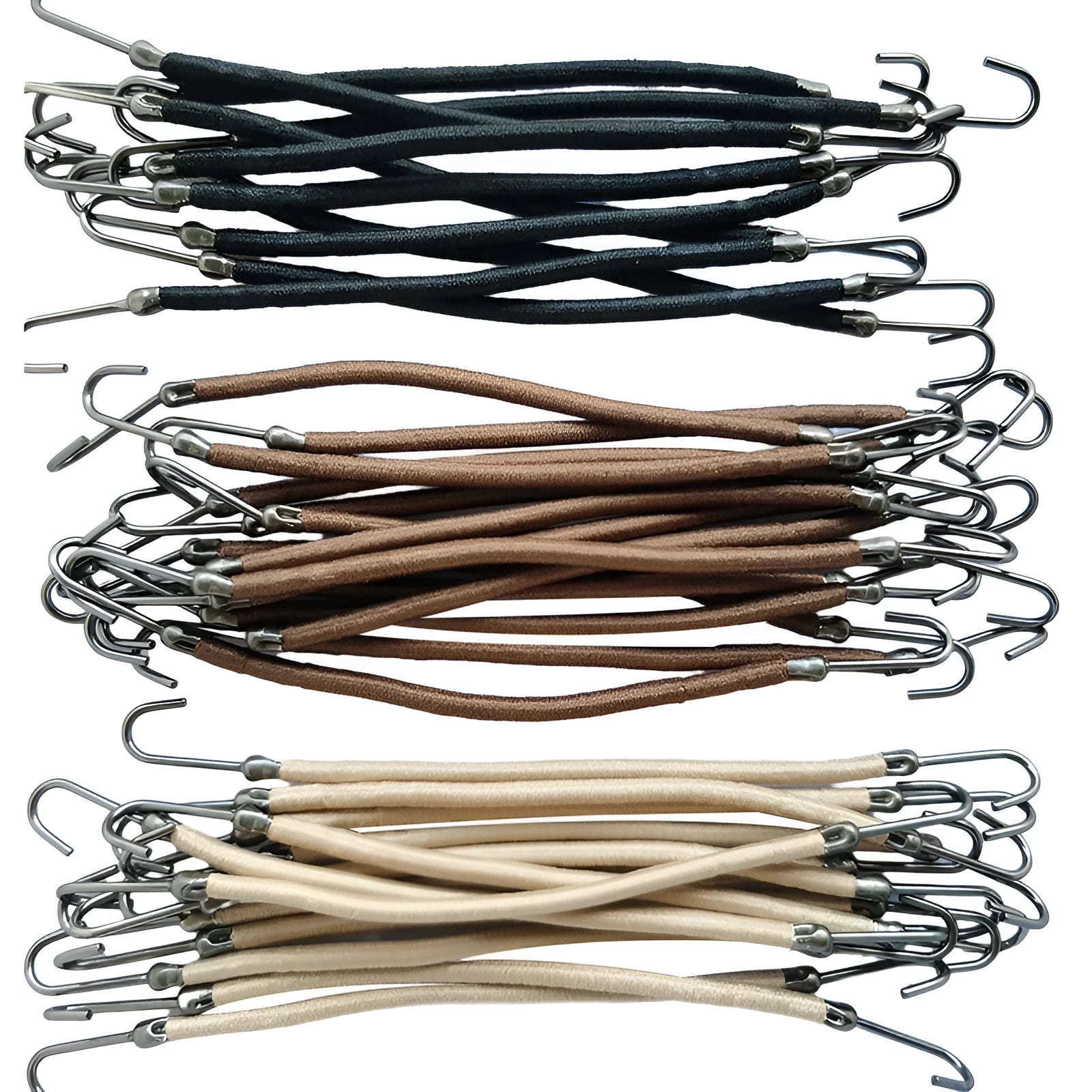 Wig double hook hair tool in solid colour with a double hook design