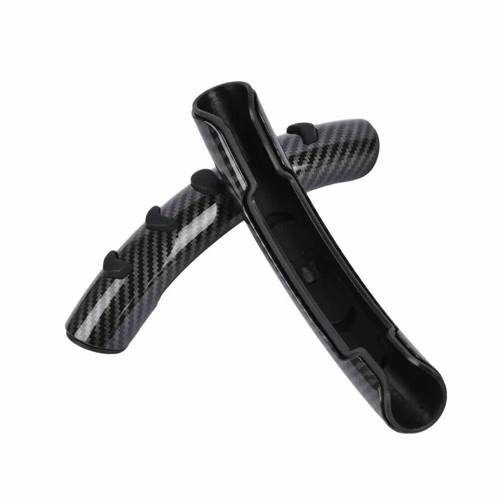 Carbon fibre black steering wheel anti-skid sleeve for 38cm diameter wheels