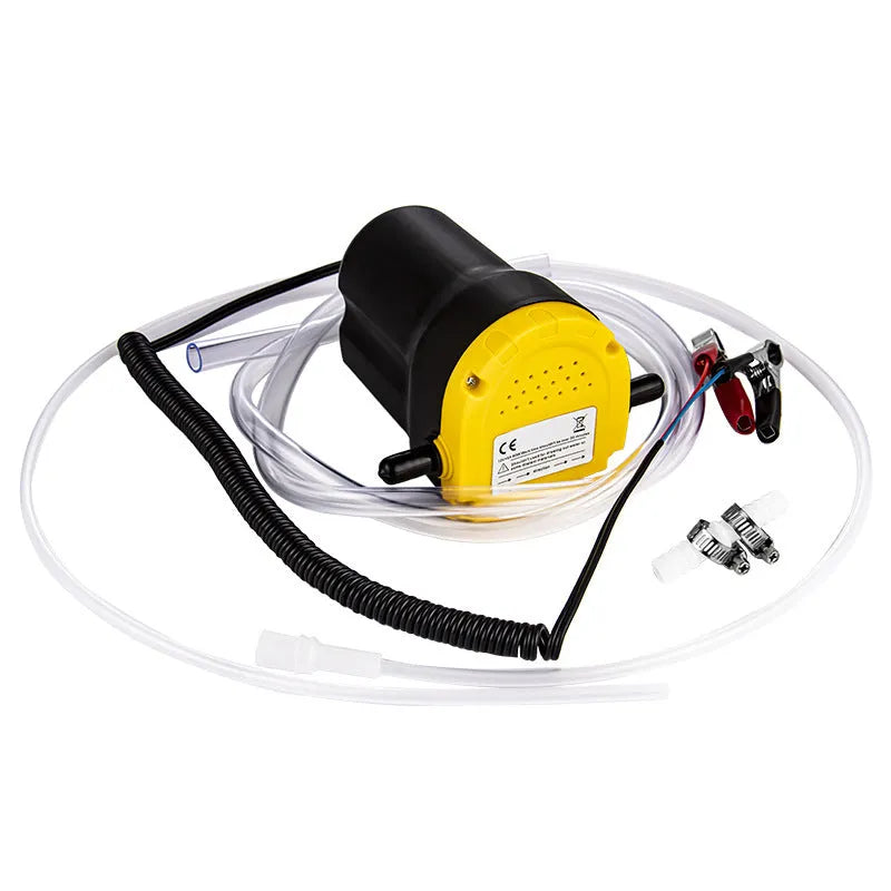 12V electric self-priming oil gear pump with engineering plastic body for diesel transfer