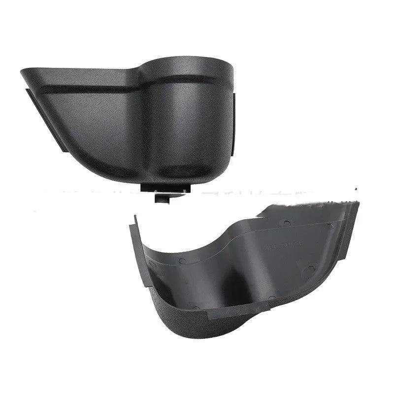 Black ABS door storage box for Jeep Wrangler JK and JL interior organisation