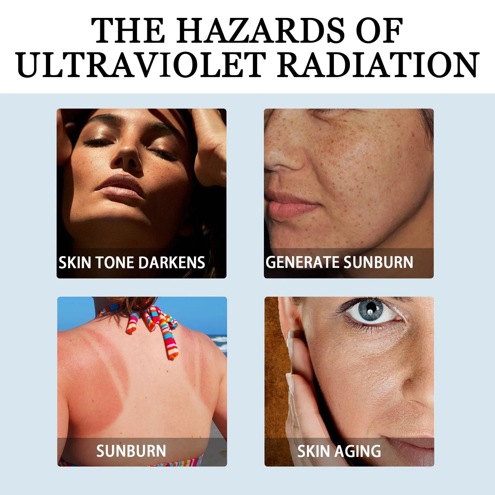 Moisturising protective lotion UV isolation 30g body care kit in standard packaging