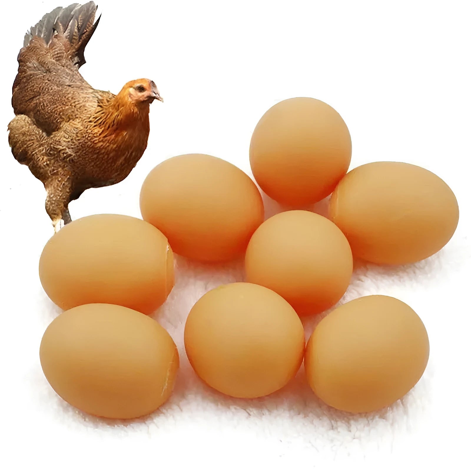 Simulation egg dog toy with sound for tooth cleaning made of non-toxic TPR material