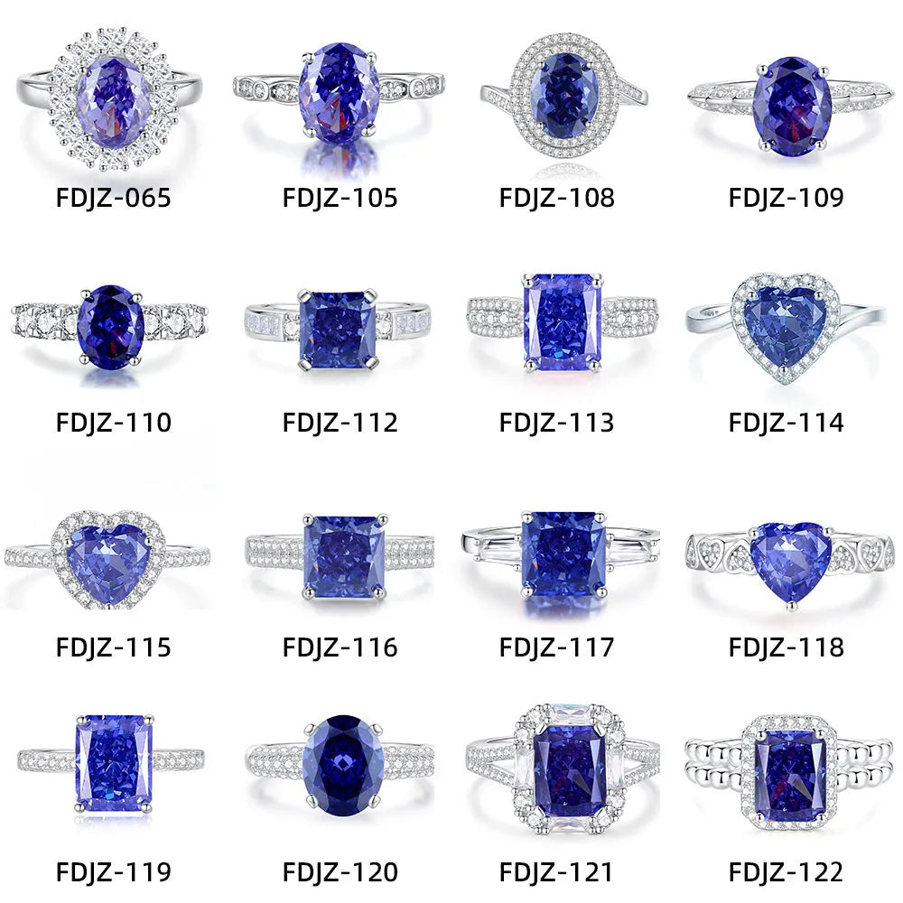 Heart-shaped sterling silver women's ring with an ice flower cut Tan Sang zircon.