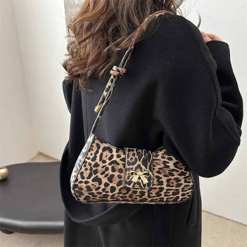 PU ladies shoulder bag with sandwich pocket in black, brown, coffee or khaki colour