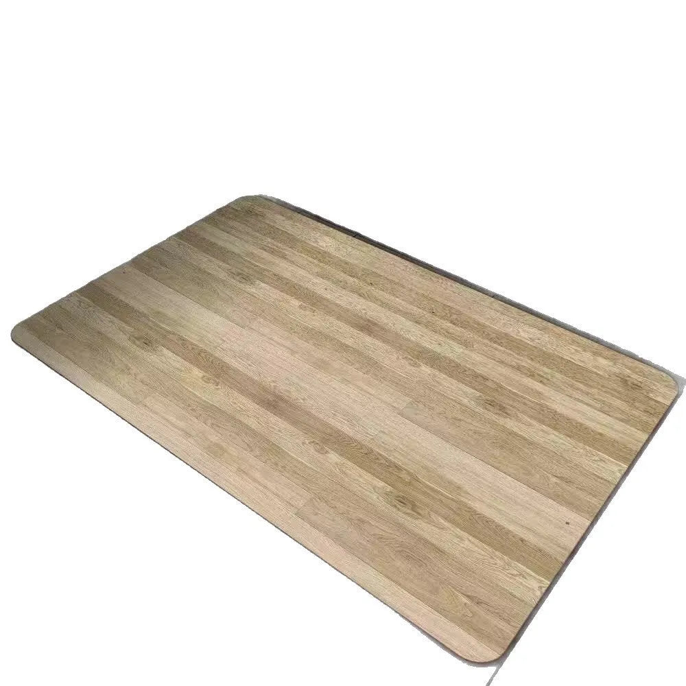 Diatomite bathroom floor mat with wood grain pattern in American style