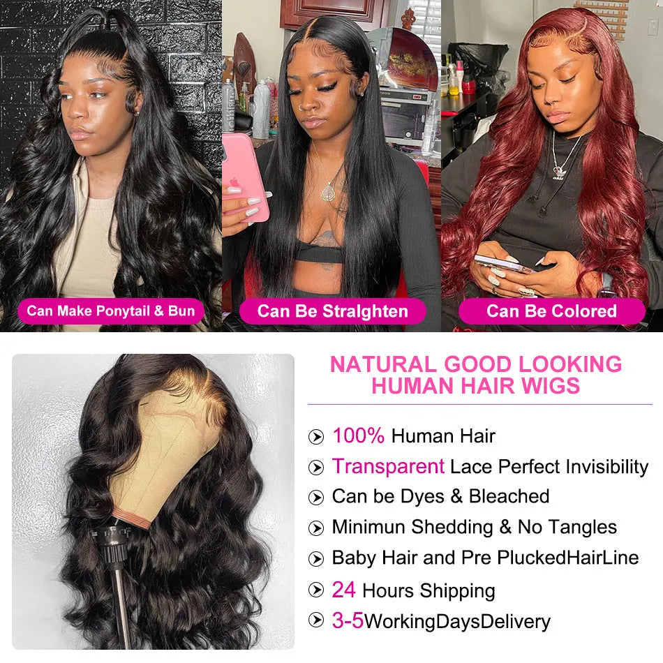 Black long curly synthetic front lace wig with side bangs, made from high-temperature fibre.